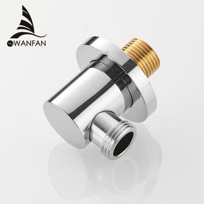 Vanne de dérivation en laiton 1/2 voies, séparateur d'eau, adaptateur en T pour pommeau de douche, vanne de dérivation, accessoires de salle de bain 811335