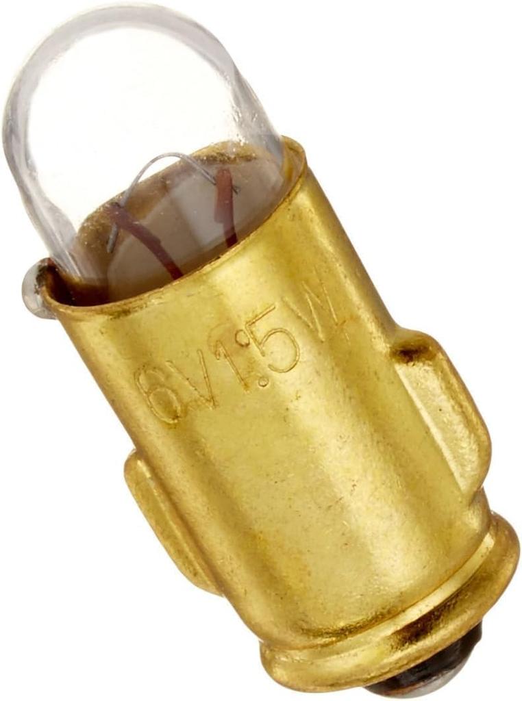 M&H Matsushima Light Bulb 6V1.5W Clear T6 BA7S 1 Piece