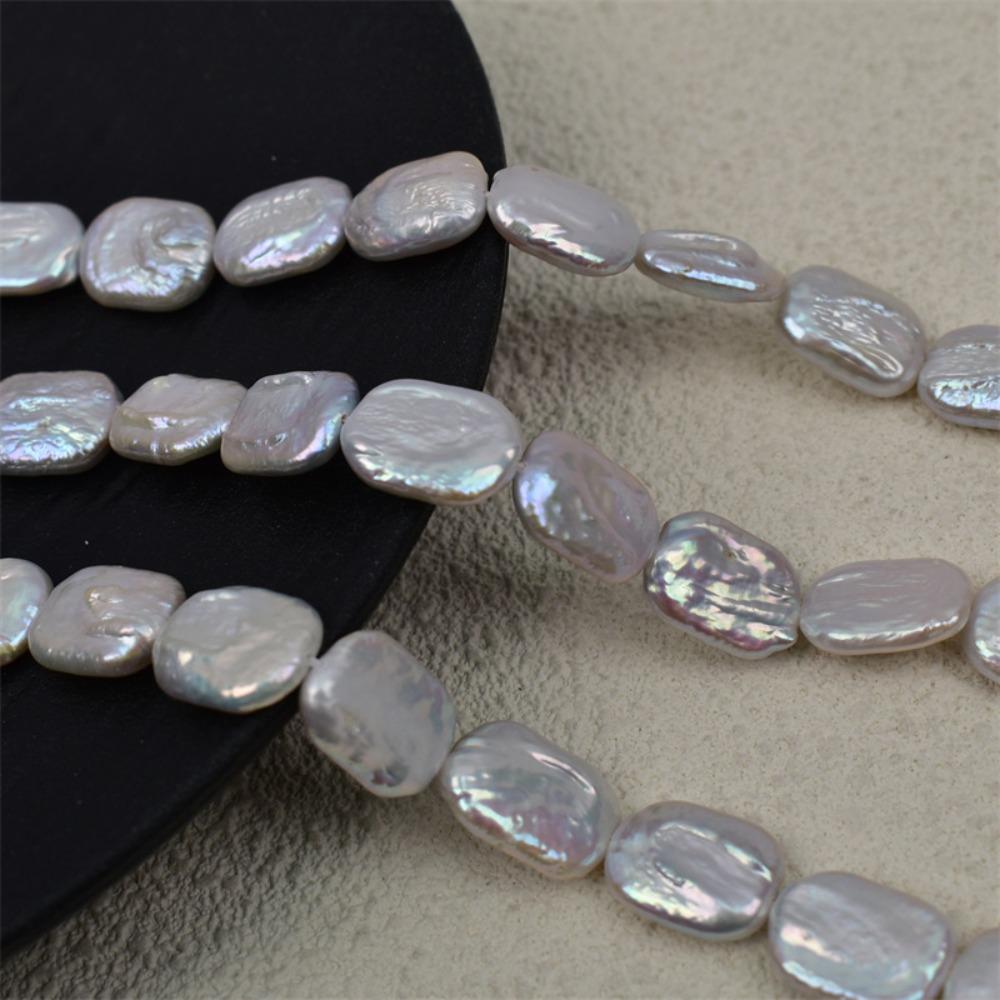 

DIY Freshwater Pearl 12x16mm Necklace Bracelet Earrings Accessories 1 strand 40cm