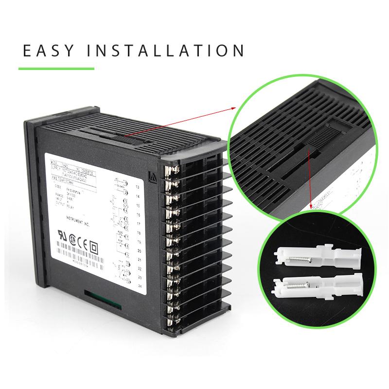 Dual Output SSR and Relay CH102 CH402 CH702 CH902 2 ALarms LCD Digital PID Intelligent Temperature Controller 100-240VAC