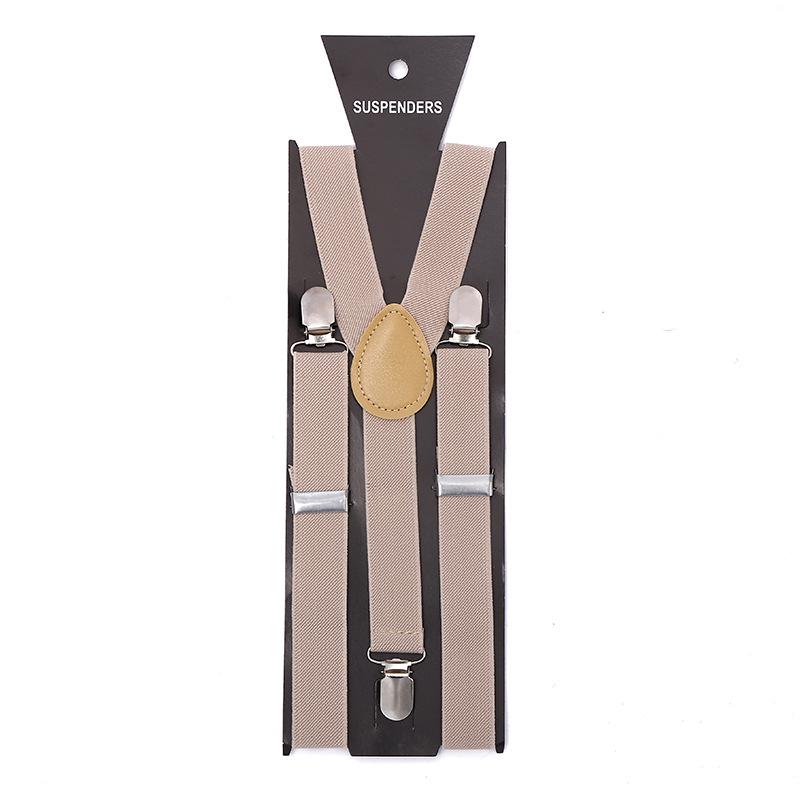 

Stylish Unisex Suspenders with Three 2.5 Inch Clips - In Stock