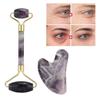 Double Head Face Massage Roller Anti Wrinkle Pain Relief Body Scraping Board Purple