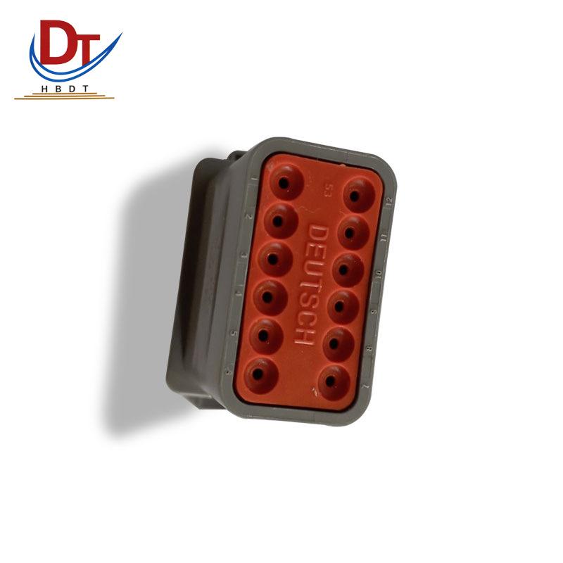 12-Pin DT04-12PA-B016 Plastic Automotive Wiring Harness Connector