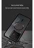 Aluminum Alloy Snap-Button Phone Case with Magnetic Back for iQOO 15 Ultra - Ideal for Cross-Border Use