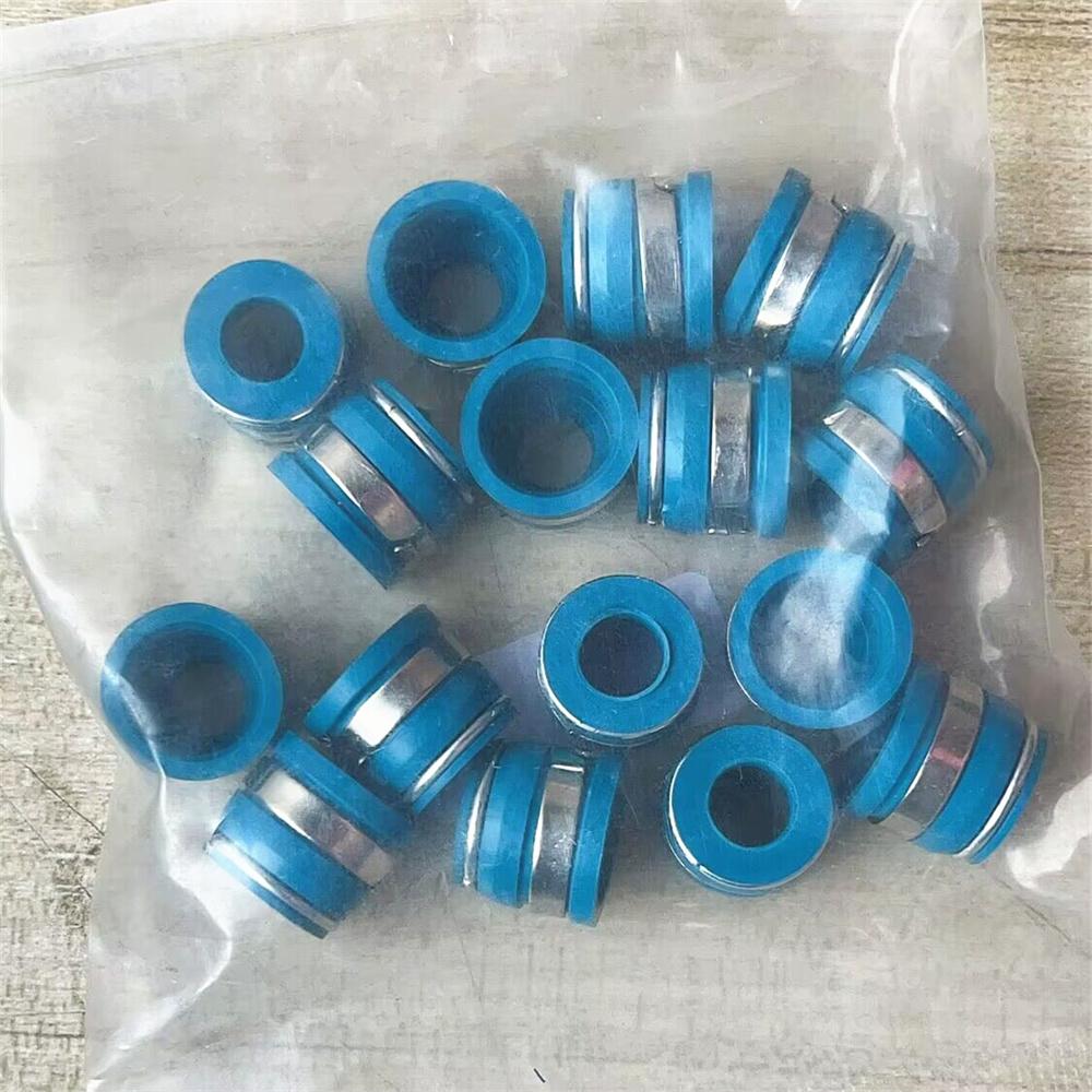 16 Pcs Fit For SBC BBC SBF BBF 11/32" X .500" Valve Stem Oil Seals Set