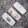 Boat Shape Switch Home Light Switches Classic White Inline On/Off Table Lamp Switches Wires Cable Switches Electrical Accessorie