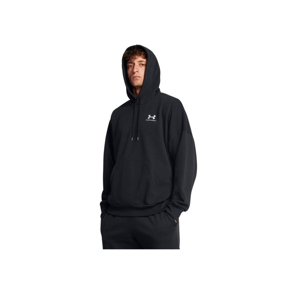 Under Armour Sportowa bluza z kapturem na zewnątrz, z długim rękawem, męska, czarna 1388020-001