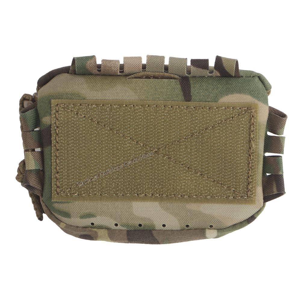 Tactical Helmet Rear Bag Brain Battery Pouch Hook&Loop NVG Battery Box Storage Pocket Hunting Gear Accessories SC Style