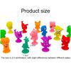 15/30/50pcs Mini Suction Cup Doll Silicone Party Favors Festival Gathering Gifts Cute Mini Monsters Mutual Adsorption TMZ
