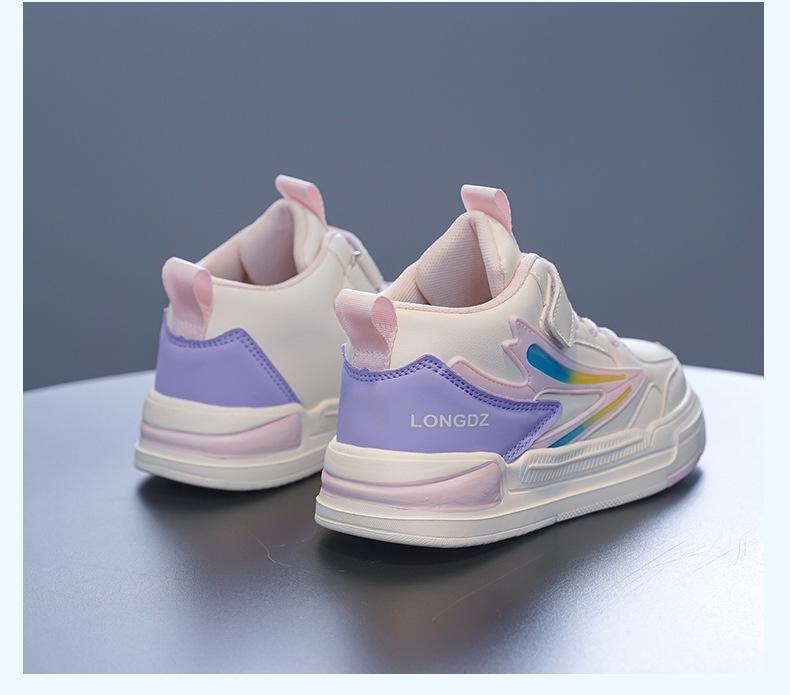 Jungen Herbst 2024 High-Top Rutschfeste Weiche Sohle Skateschuhe für Kinder