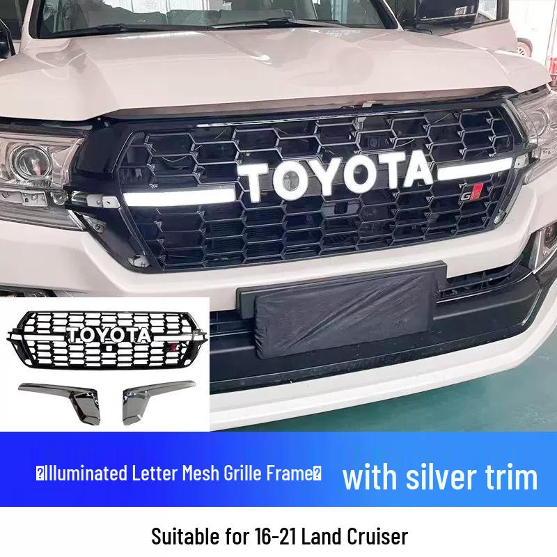 Fits 2008-2021 Land Cruiser: Sport GT Center Grille Trim & Frame