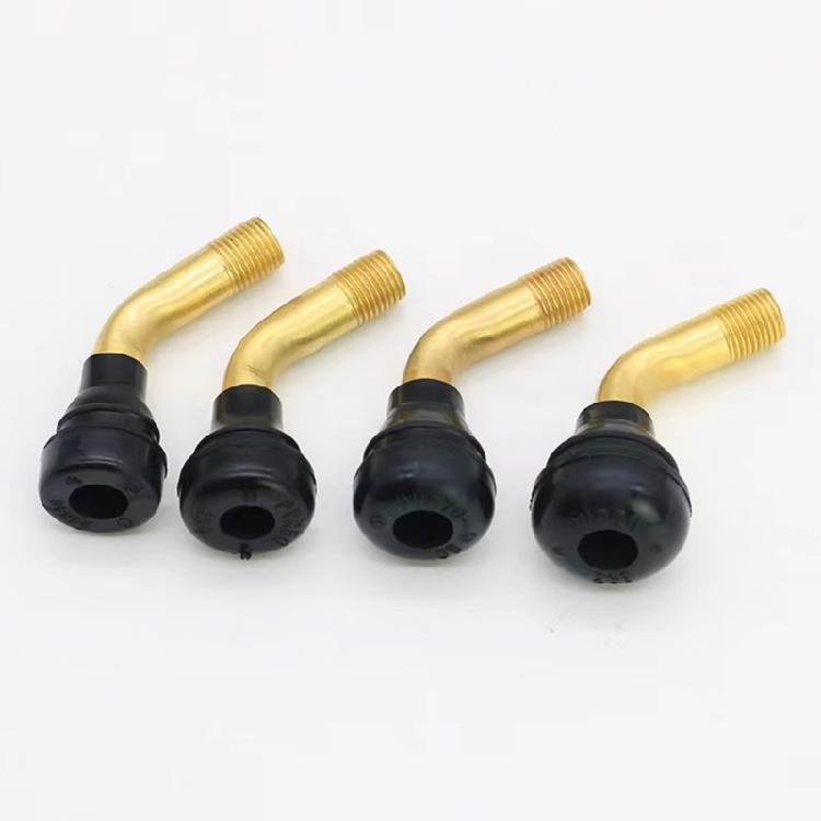 PVR40 50 60 70 Tire Valves Stem Wheel Tyre Valves Stem with Caps for Scooter Tubeless Tires Replacement Accessory 1 Pair