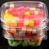 Disposable Transparent Fruit & Food Containers with Lids
