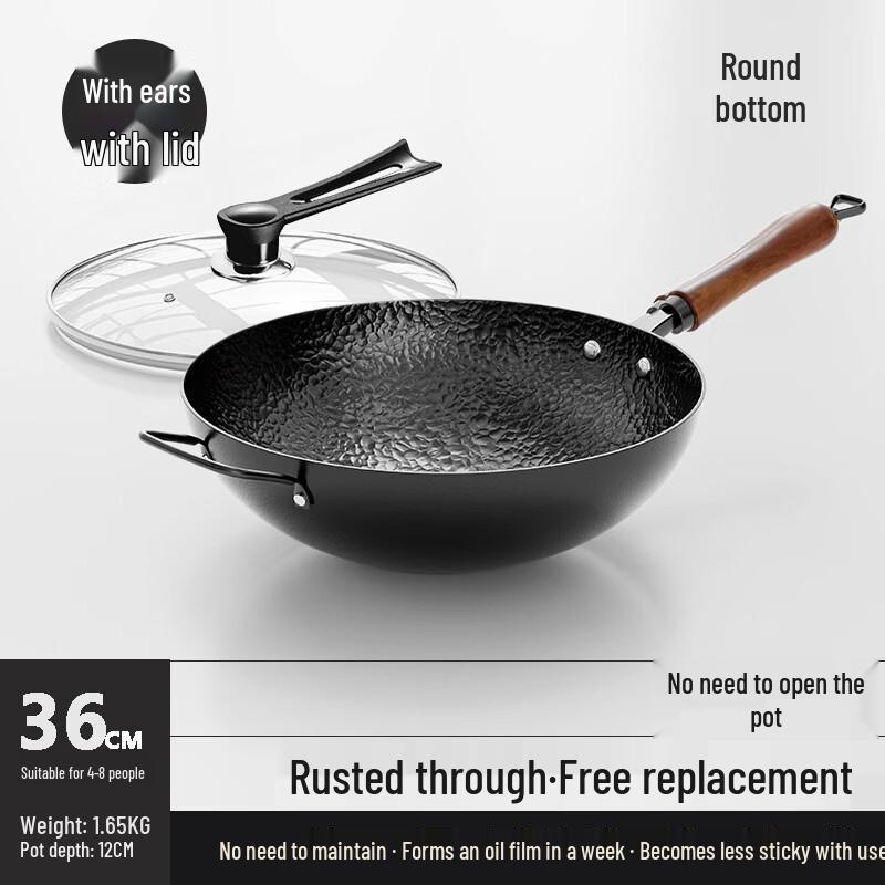 Zijin He s Traditional Seasoned Iron Wok
