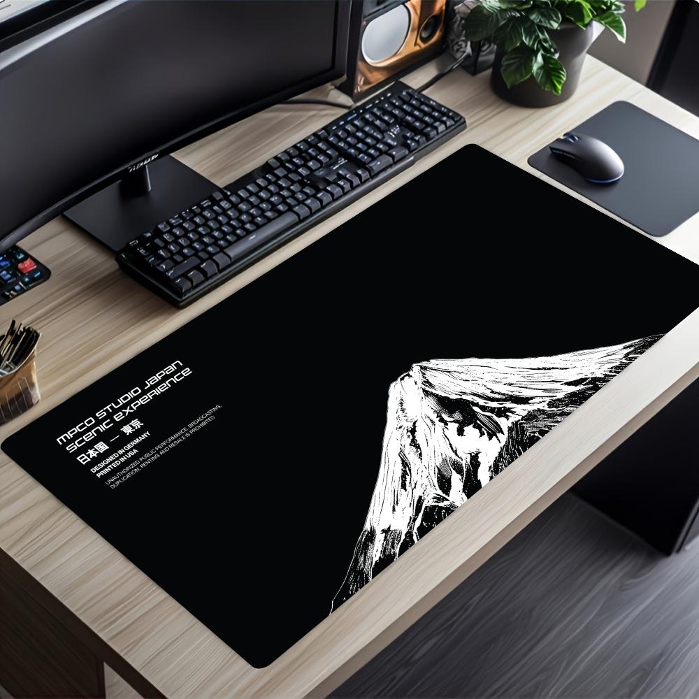 Mount Fuji Mouse Pad XXL Large Desk Mat Non-slip Rubber Lock Edge Gaming Keyboard Mousepad Computer Table Mat Office Accessory