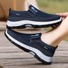 Men's Summer Breathable Mesh Lightweight Casual Beijing Cloth Shoes Large Size.