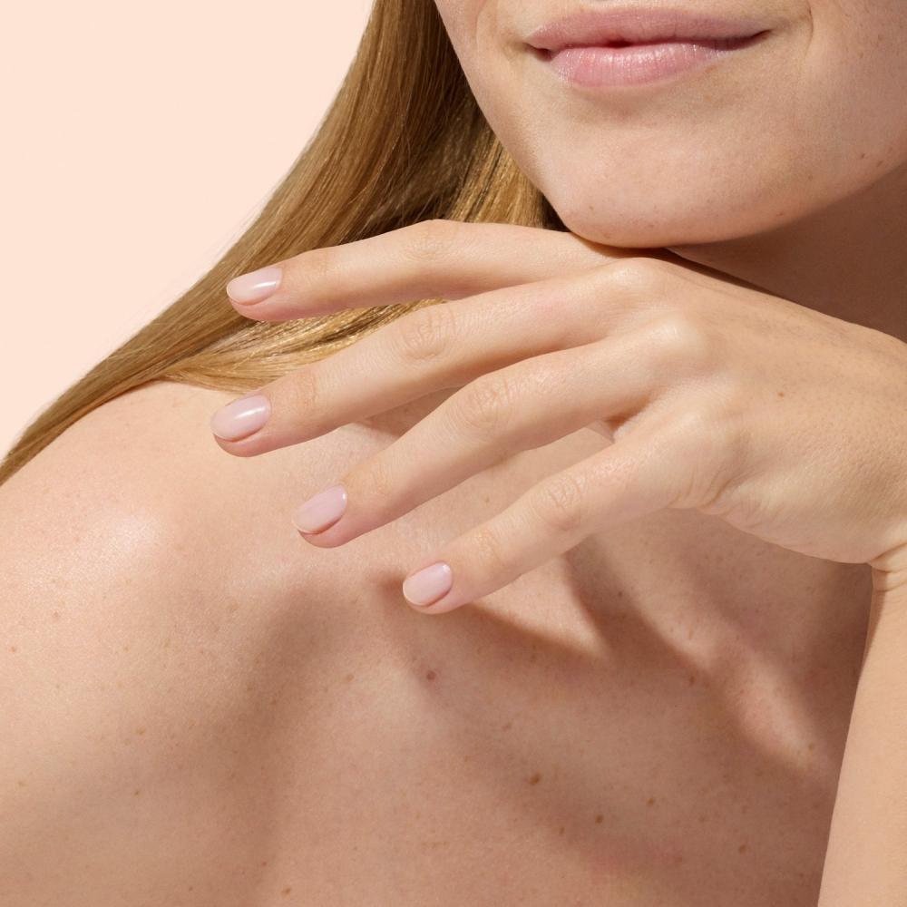 Manucurist Active Smooth Nail Polish Strengthener   Ridge Filler 0.5 Oz 15 Ml 00 Milky Pinkish Beige