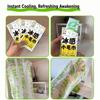 Heat Relief Instant Cooling Wipes Towel 25*65cm Ice Towel  Sports Outdoor