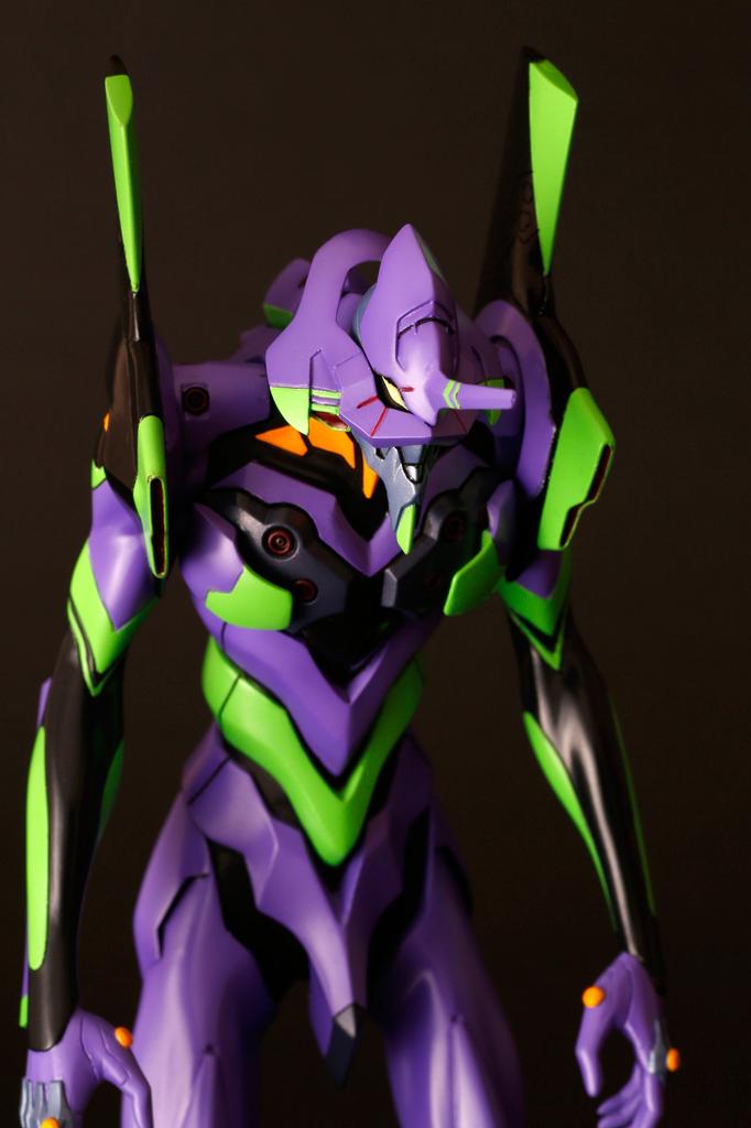 TANI AKIRA Mechanický Archiv Evangelion Jednotka 01 Celková Výška 200 mm Malovaná Kompletní Figurka Cca. ABS a PVC