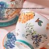 JOYYE 5-Piece Mixed Color Garden Tea Set