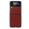 Zflip1 Mobile Phone Case Samsung Z Flip1 Folding Anti-drop Business Ultra-thin Protective Case