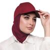 Fashion Muslim Turban Cap Solid Color Full Coverage Bonnet Hijab New Baseball Cap