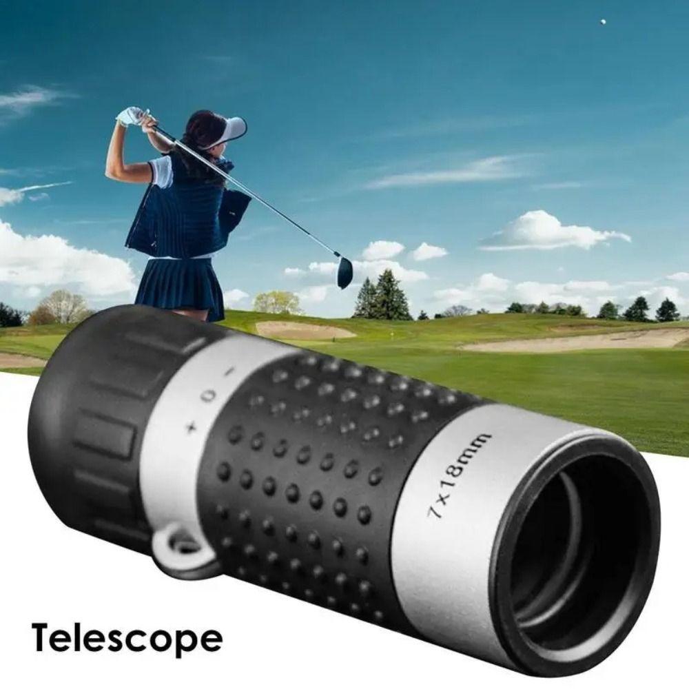 Hunting Bird Watching Hiking 7x18 Mini Monocular Telescope Golf