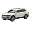 1/32 Volkswagen Tiguan L SUV Toy Car Model Diecast Alloy Miniature Pull Back Sound & Light Collection Gift for Children Boys Kid