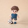 Boys Birthday Party Cake Toppers Football Inspired Decorations Durable Food Safe Plastic Materials Display Ornament