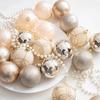 20pcs Shatterproof Painted Christmas Balls Pendant 6cm Xmas Tree Ornaments  Hotel Mall
