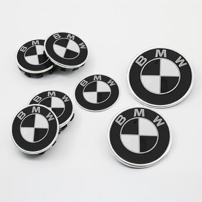 Front Hood Logo 82mm Rear Badge 74mm Hub Cap 56/68mm Steering Wheel 45mm For E34 E36 E46 E61 F90 E91 E92 F07 F10 Accessories