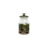 Set of Glass Jars - Home ESPRIT - 1.2 L - 3 Pieces - Multicoloured - 13.04x13.67x18.54 Cm - Food Storage
