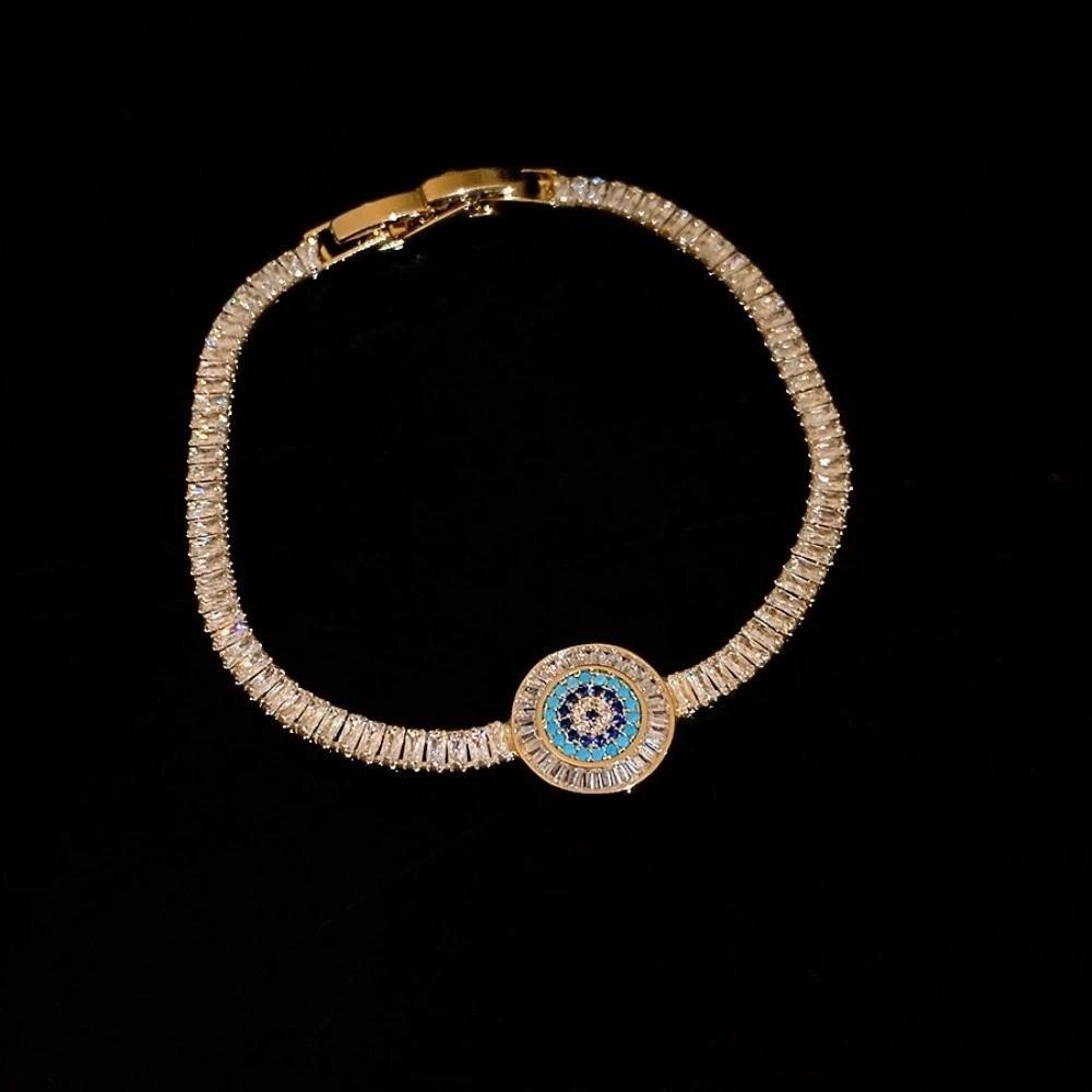 Star Round Devil's Eye Devil's Eye Bracelet Banquet Clothes Jewelry  Valentine's Day Gift