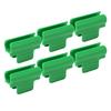 100 PCS Garden Shed Clamps Plastic Stable Versatile Film Shading Net Clips for Greenhouse 16mm 0.63in