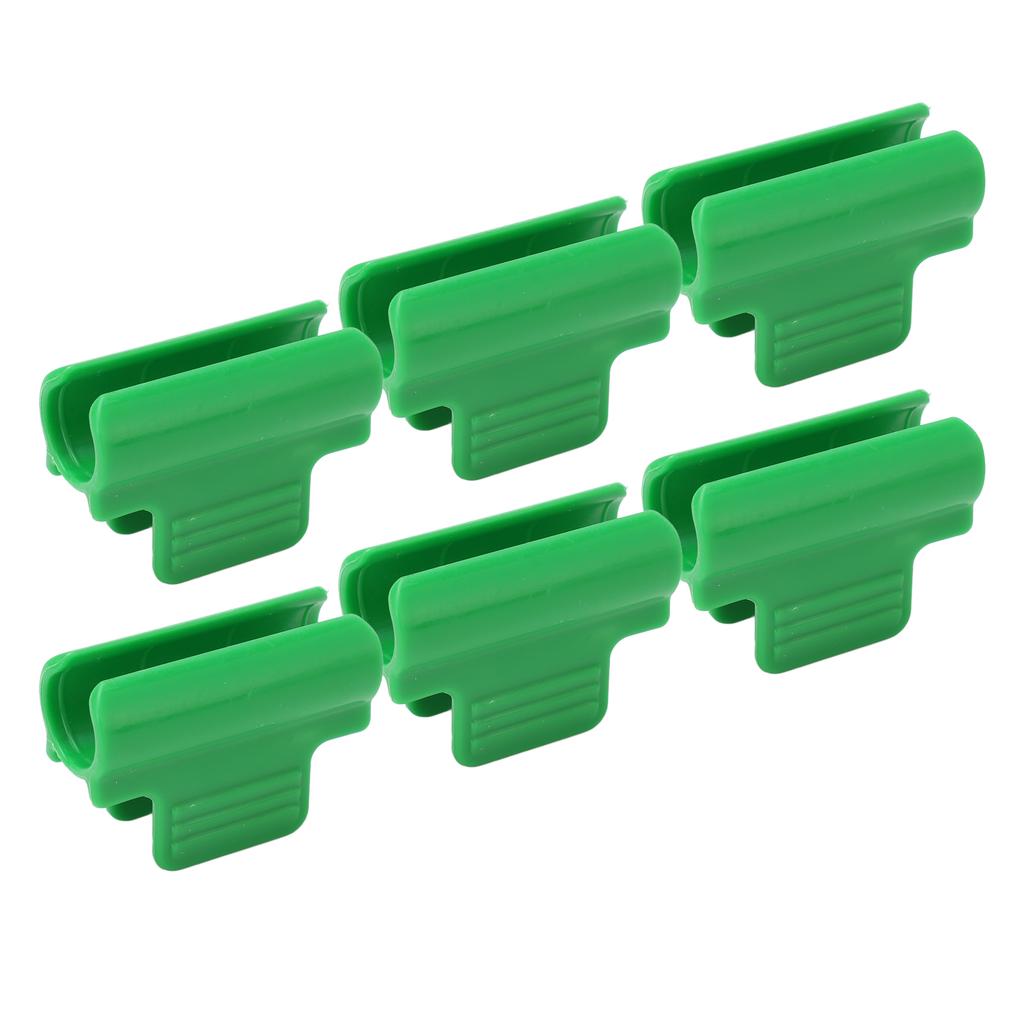 100 PCS Garden Shed Clamps Plastic Stable Versatile Film Shading Net Clips for Greenhouse 16mm 0.63in