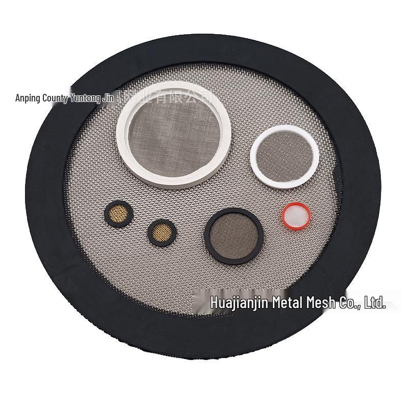 304 Stainless Steel Mesh Faucet Gasket - Precision Edge-Wrapped Filter Sheet