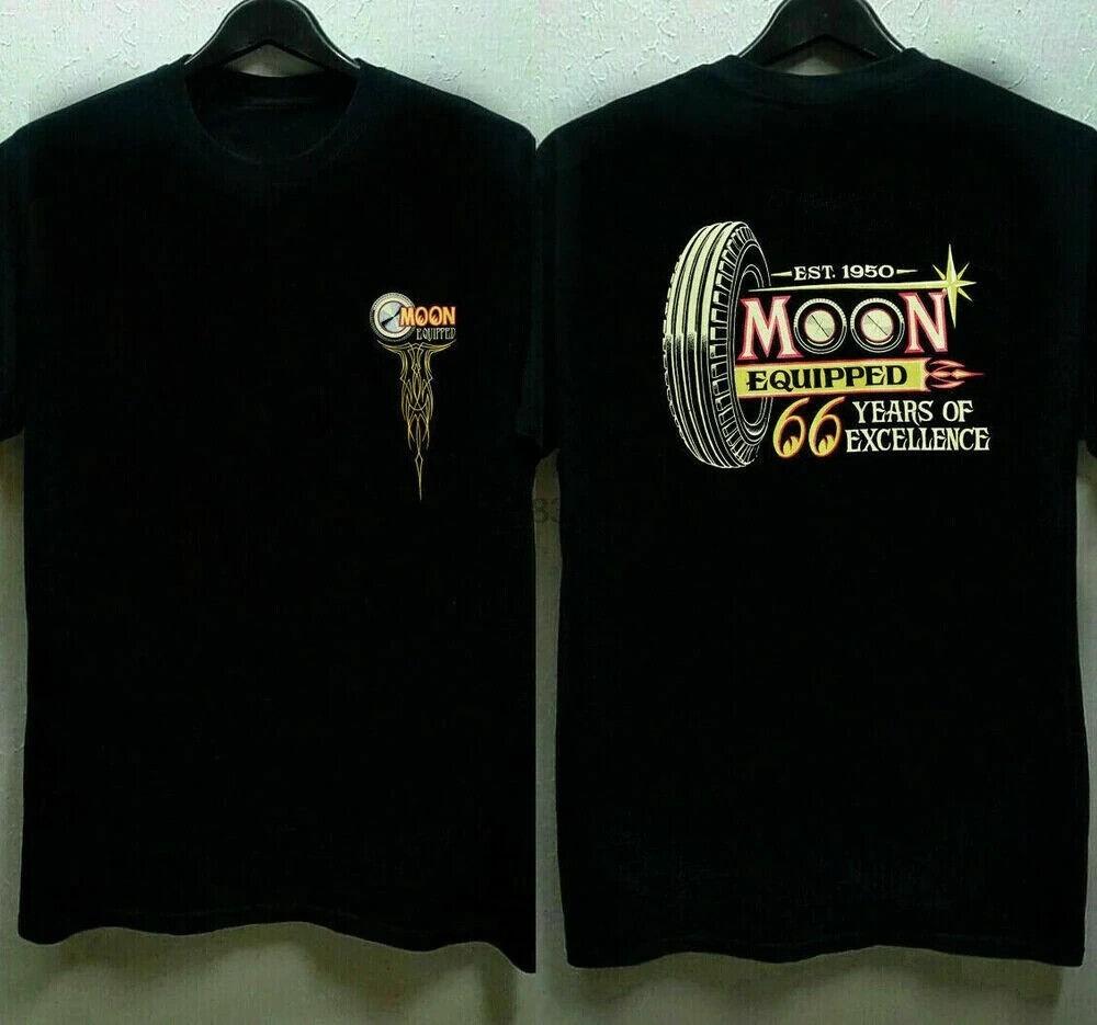 Mens Mooneyes Moon Equipped 66 Years Excellence T Shirt S разноцветный