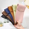 PU Leather Pen Protective Cover Portable Eyeglass Bags Creative Pencil Bag Pen Cover  Glasses