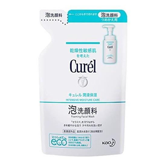 Curel Foaming Facial Cleanser Refill 130ml