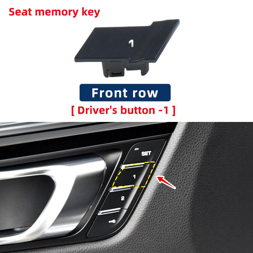 

Car Front Button For Porsche Macan Seat Memory Key Seat Memory Button 2014- 2018 95B959855 95B959856 Car Accessories Replacement