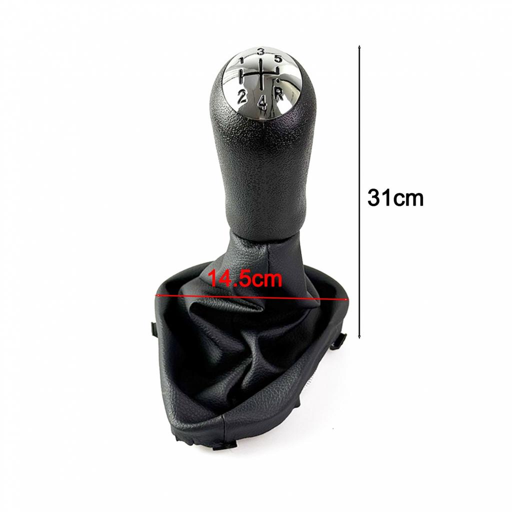 5-speed Knob Gear Shift Cover Shift Lever Knob Enhanced Vehicle Performance