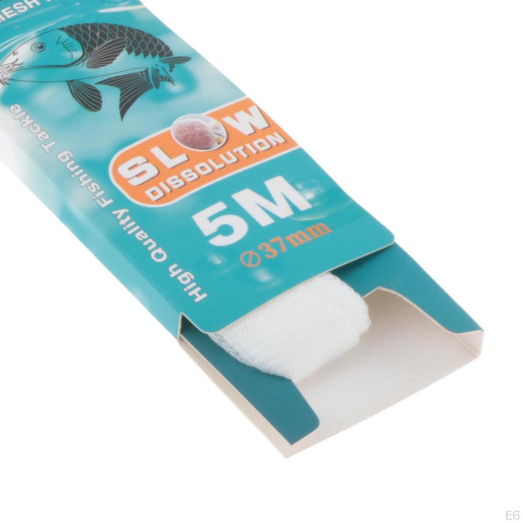 Pva Mesh Bag 5 Meters Long Fishing Accessory Professional for Carp Water Soluble