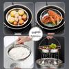 304 Stainless Steel Steaming Plate with Handle
