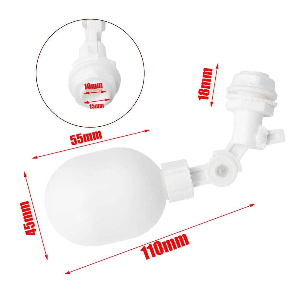 High Quality New Float Ball Valve Adjustable Aquarium Fittings For Water Tower Plastic Quick Connect Replacement