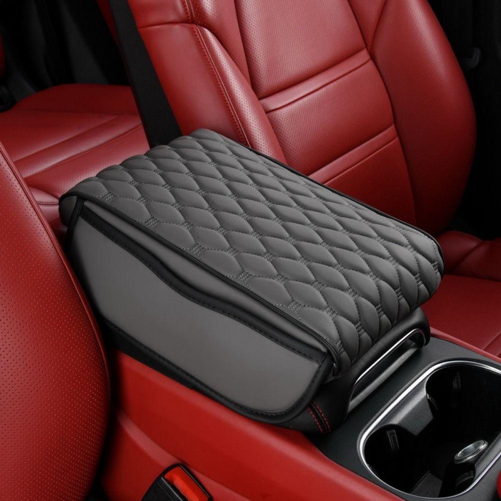 Antifouling Car Armrest Cover Universal Arm Rest Box Protector Mat  Elbow Support