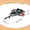 Remote Control Airplane Fighter Jet Model Roll for Kids Adults Lightweight with Colorful Lights RC