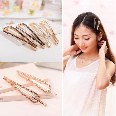 Pack of x20 Golden Metal Crocodile Alligator Clamp DIY Hair Clips Accessories