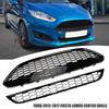 Front Bumper Centre Grille For Ford Fiesta Zetec-S JA8 MK7 7.5 2013-2017 Front Racing Sporty Grille Upper Lower Grill Cover