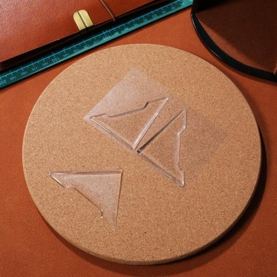 8pcs Transparent Car Door Corner Protectors Edge Bumper Protectors Adhesive