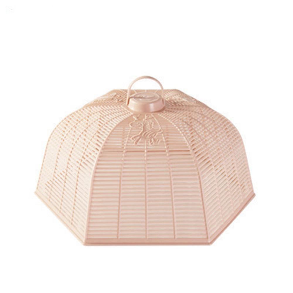 

Прочная пластиковая крышка для пищевых продуктов с ромбовидным узором, идеально подходит для остатков еды и защиты продуктов от мух.